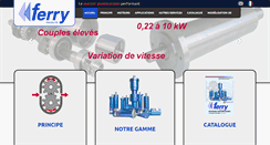 Desktop Screenshot of ferry-produits.com