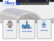 Tablet Screenshot of ferry-produits.com